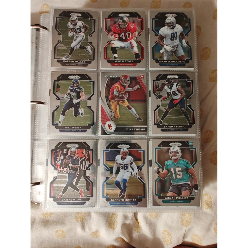 Football Trading Cards 2021 Panini Prizm NFL Draft Picks Lot of 9 RC Cam Newton - Picture 2 of 4